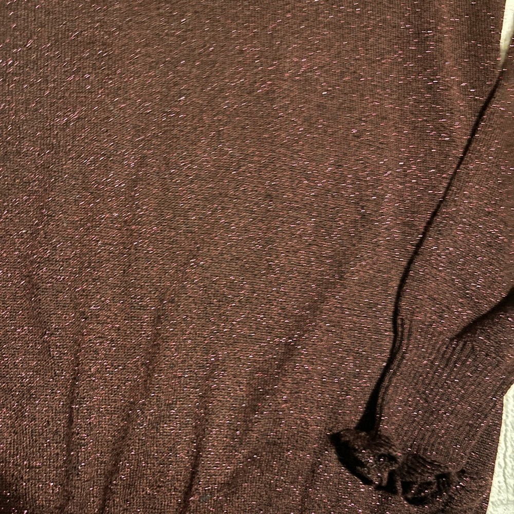 Sparkling Burgundy Sweater - Picture 4 of 5